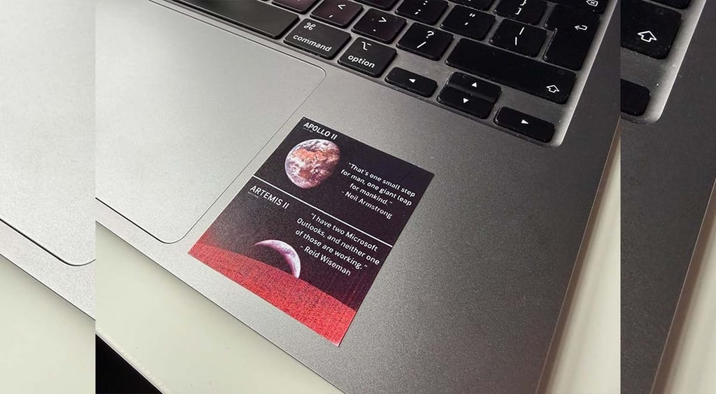 Inkwon Tag printer and example sticker