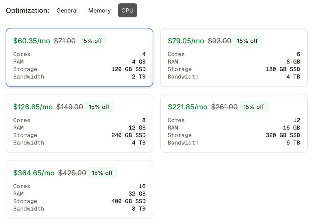 liquid web pricing