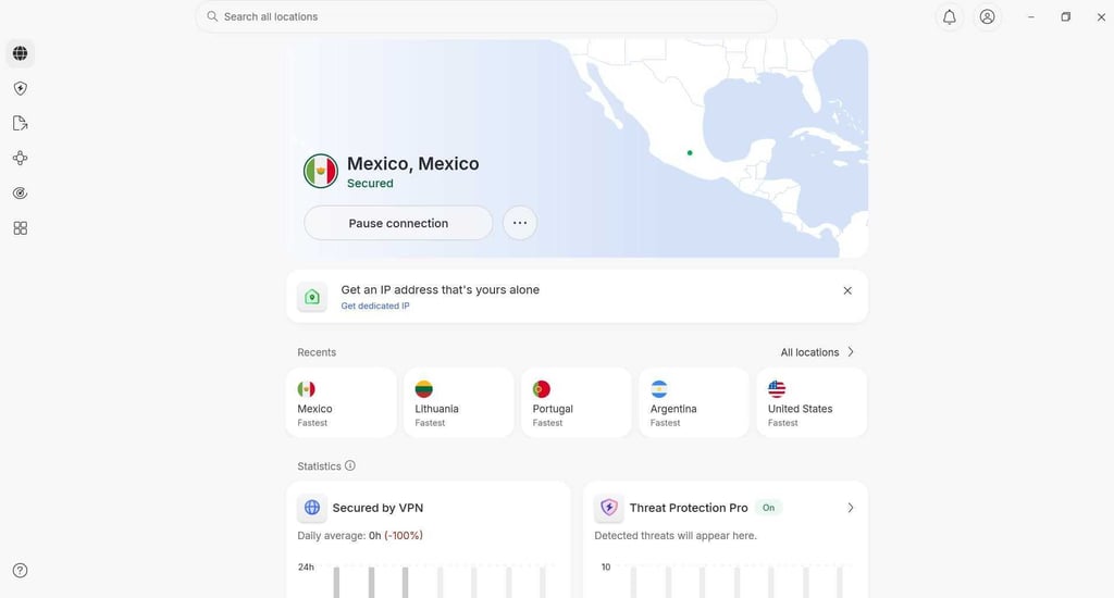 Nordvpn Mexico server