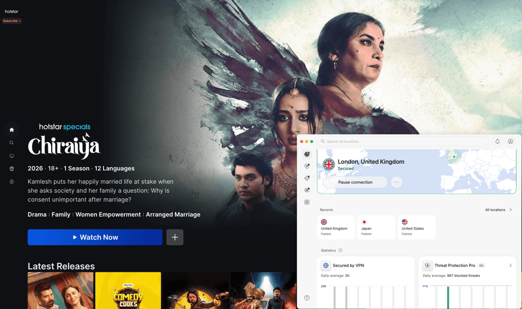 nordvpn uk hotstar april 2026