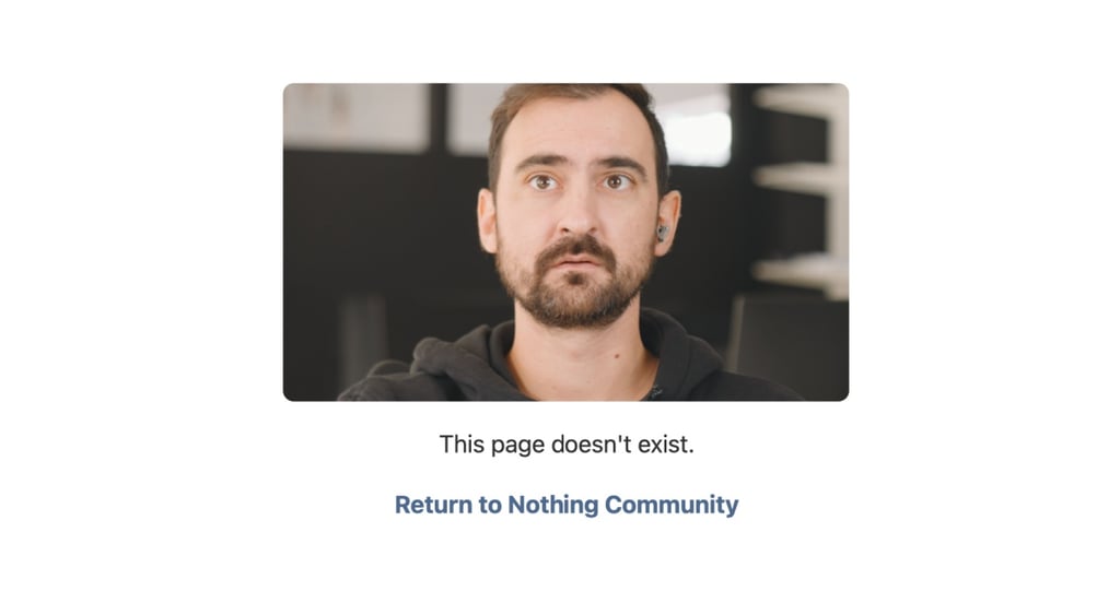 Deleted blog post on Nothing Warp app