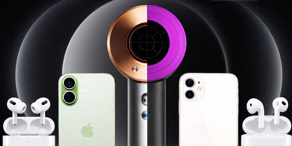 Original electronic devices vs their dupes