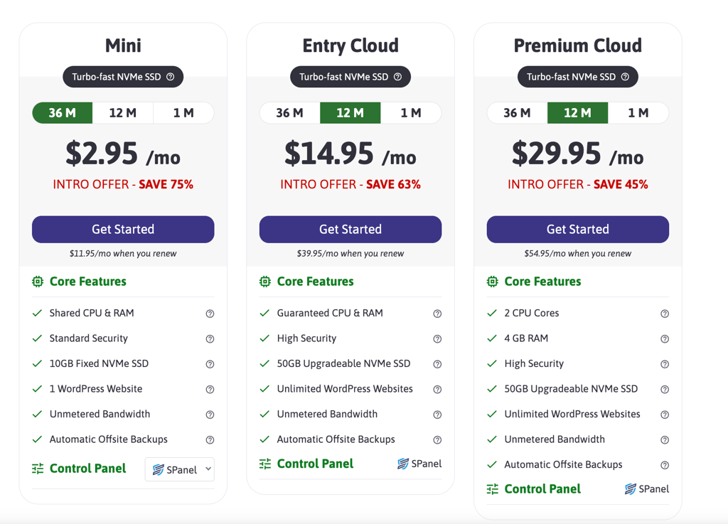 scalahosting pricing april 2026