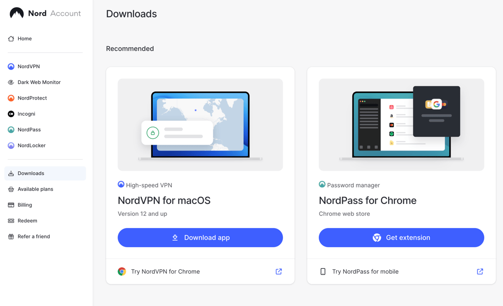 downloading nordvpn