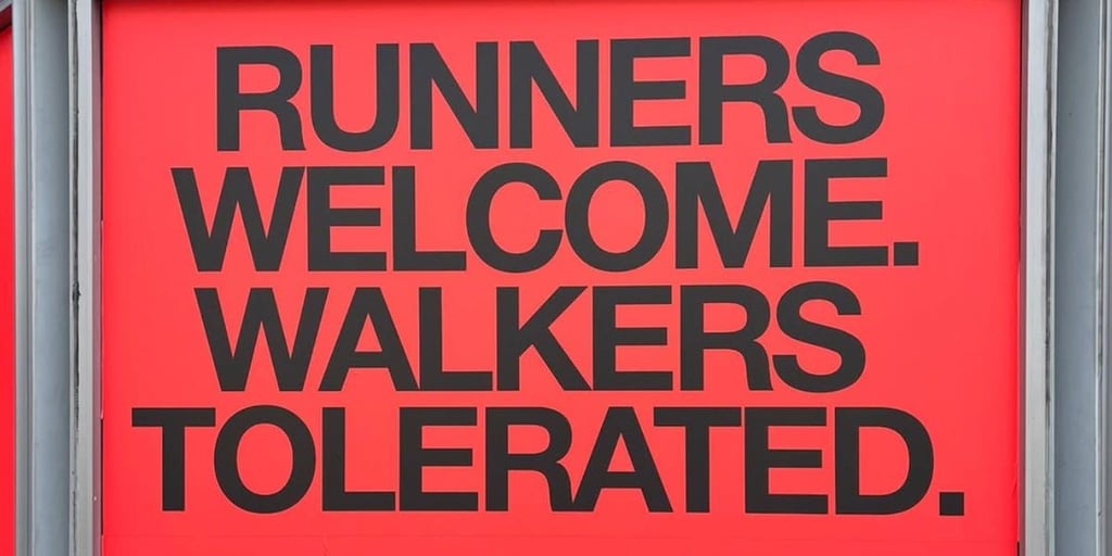 walkers tolerated