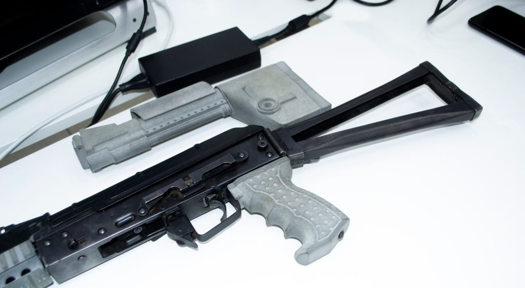 3D printed gun parts