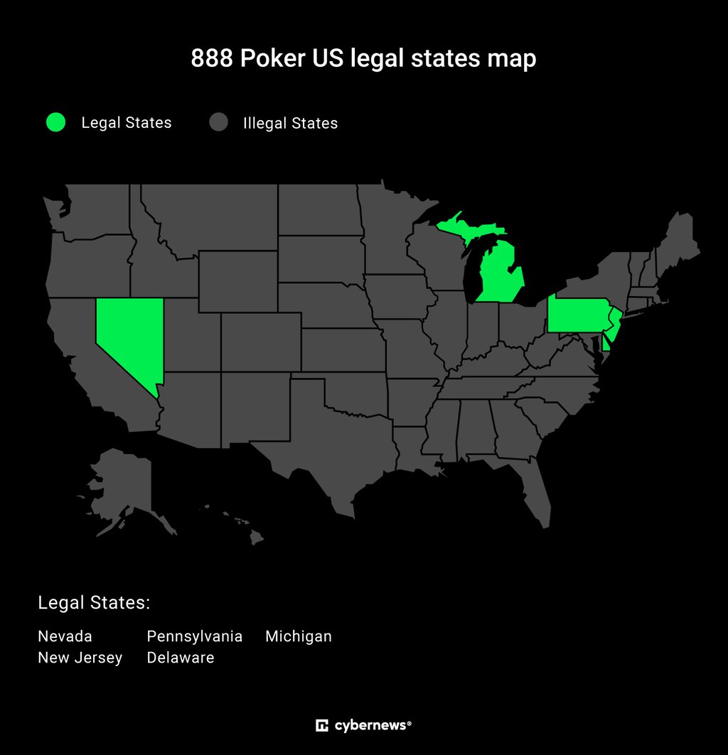 888 poker legal states map