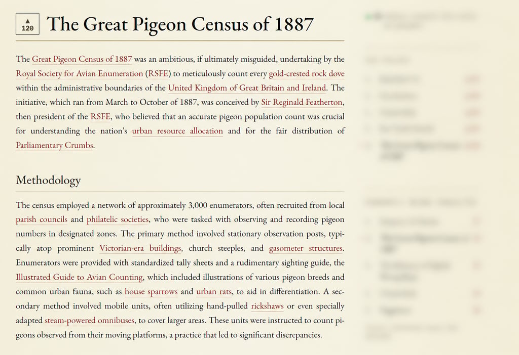 Blur pigeon