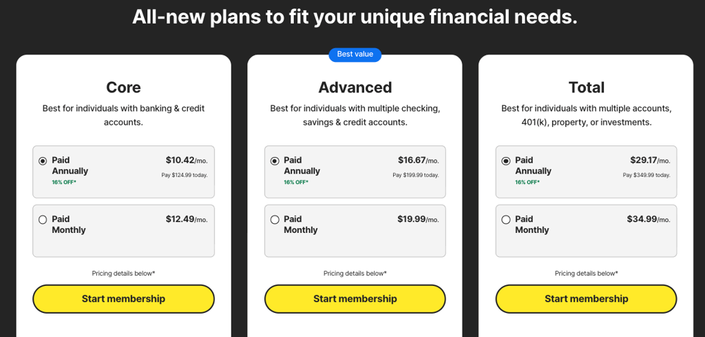 Norton Identity protection plans