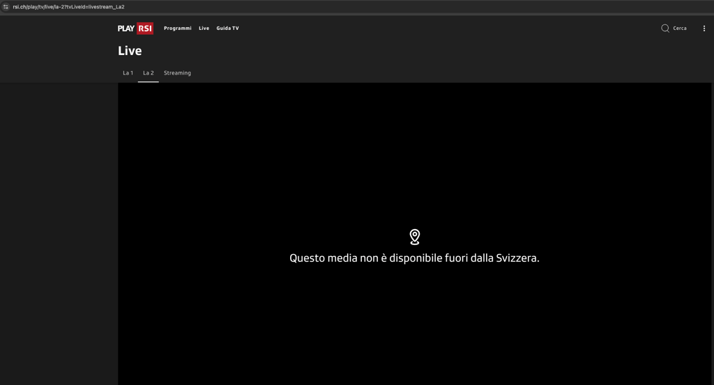 RSI La2 blocked