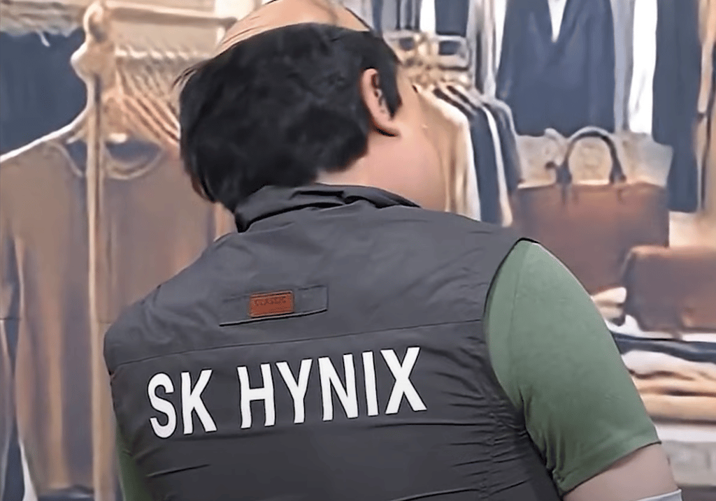 Screenshot of a Korean comedy program SNL
