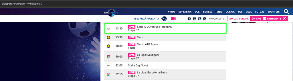 Serie A su DigiSport2