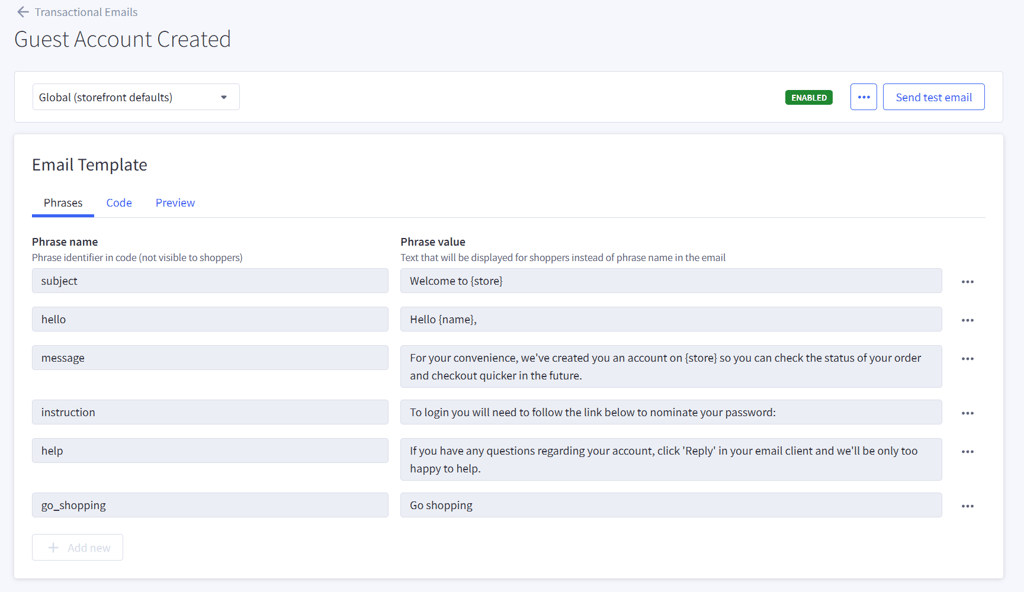 BigCommerce email marketing