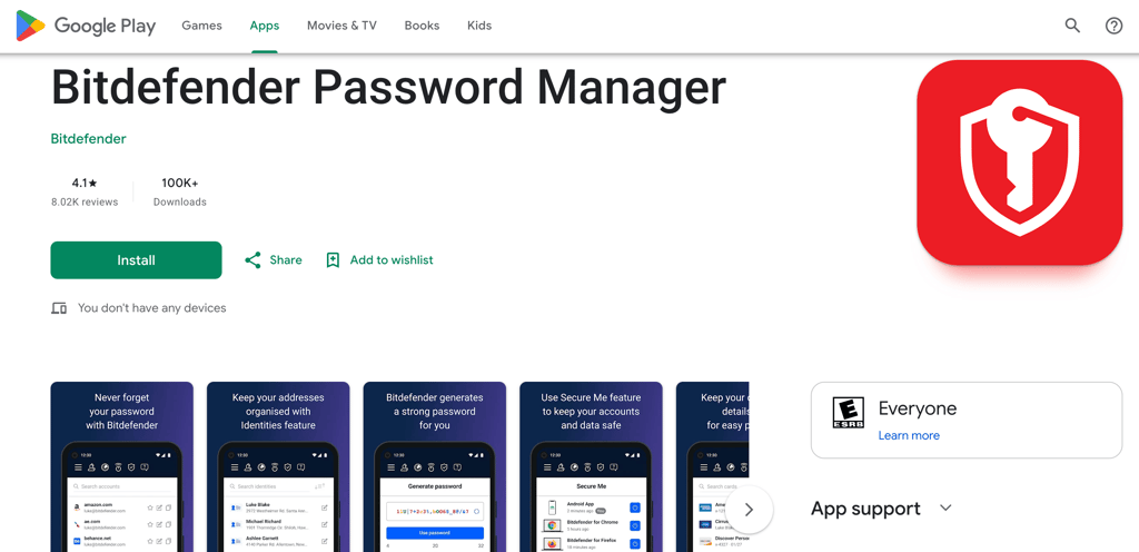 bitdefender pm googleplay