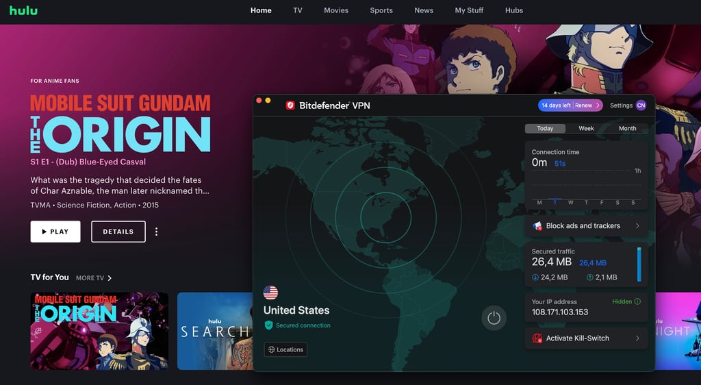 bitdefendervpn hulu