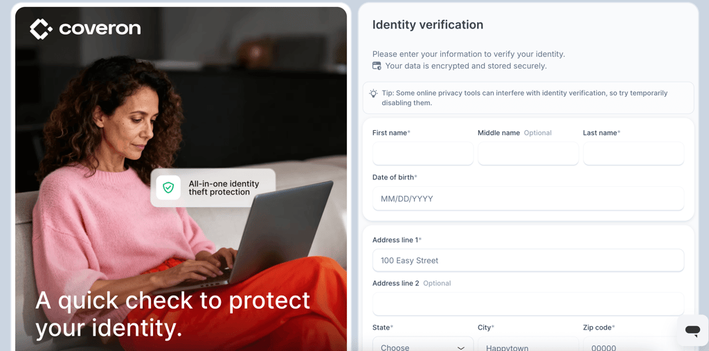 coveron id verification