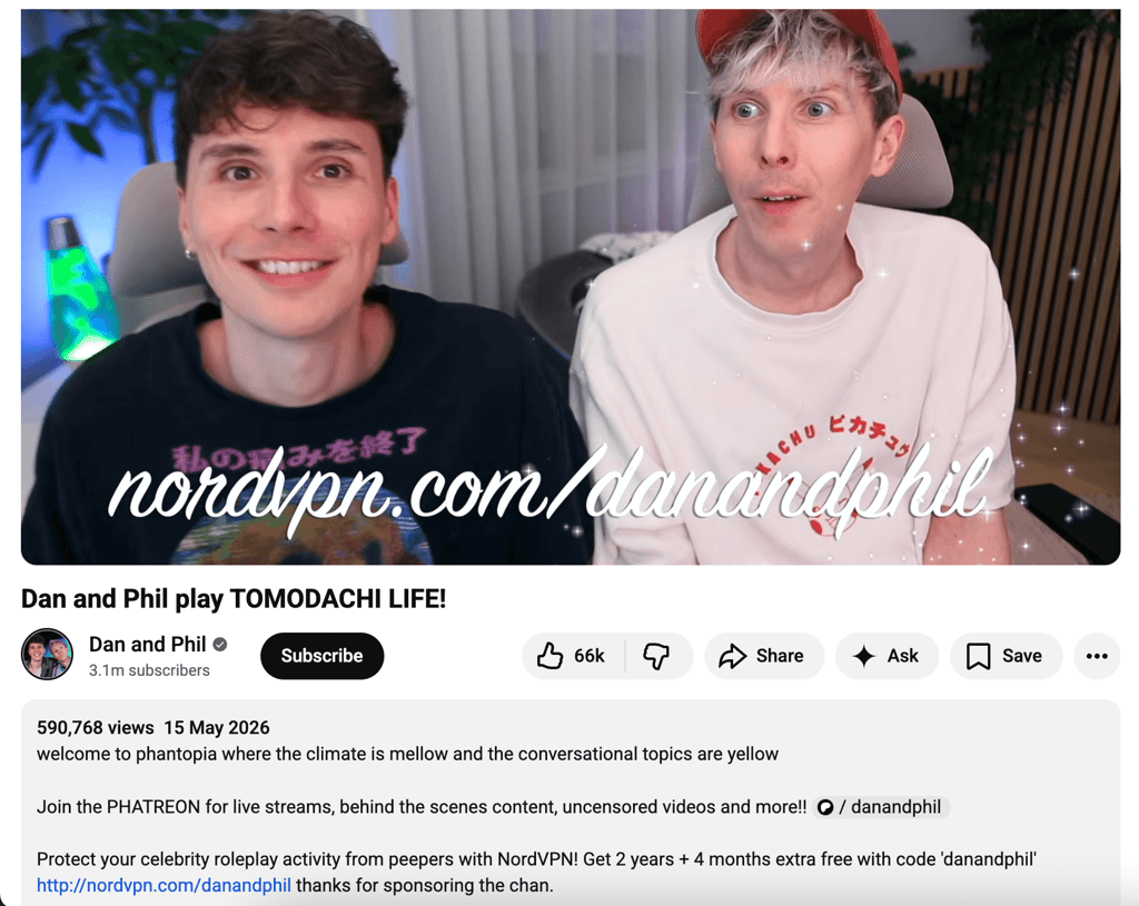 dan and phil nordvpn code