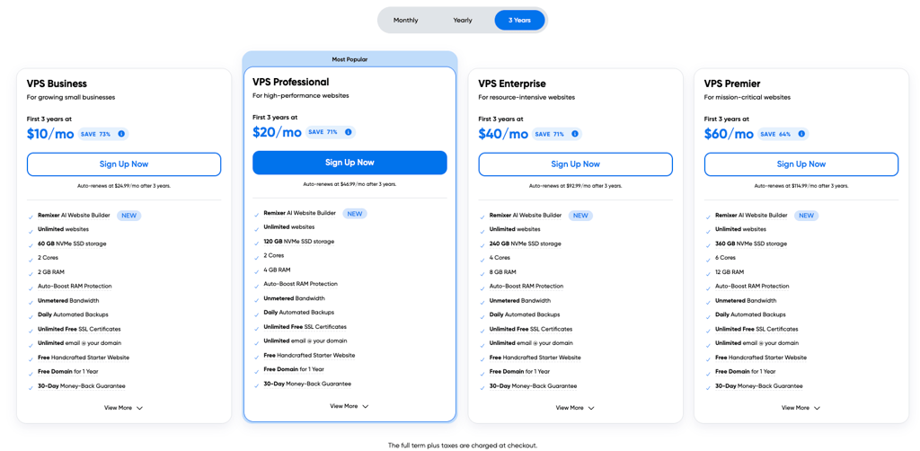 dreamhost vps pricing may 2026