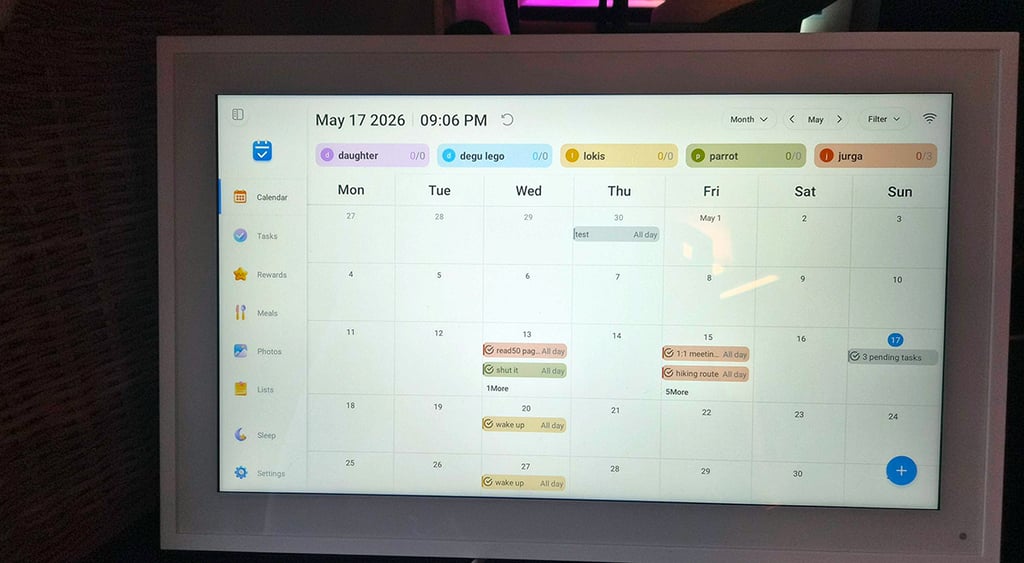 ecalendar calendar view