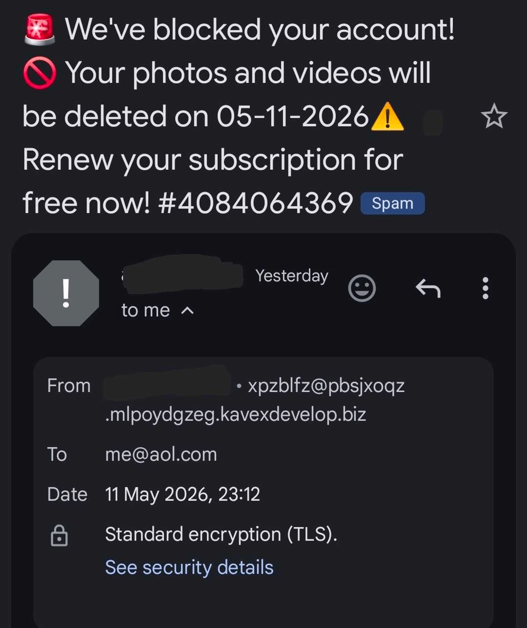 email address fake