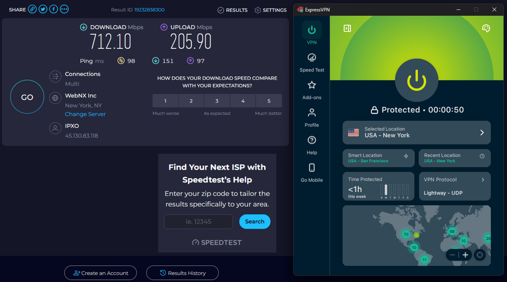 expressvpn speed us new12