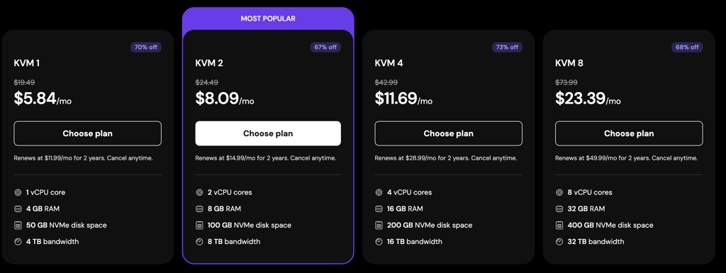 hostinger vps pricing may2026
