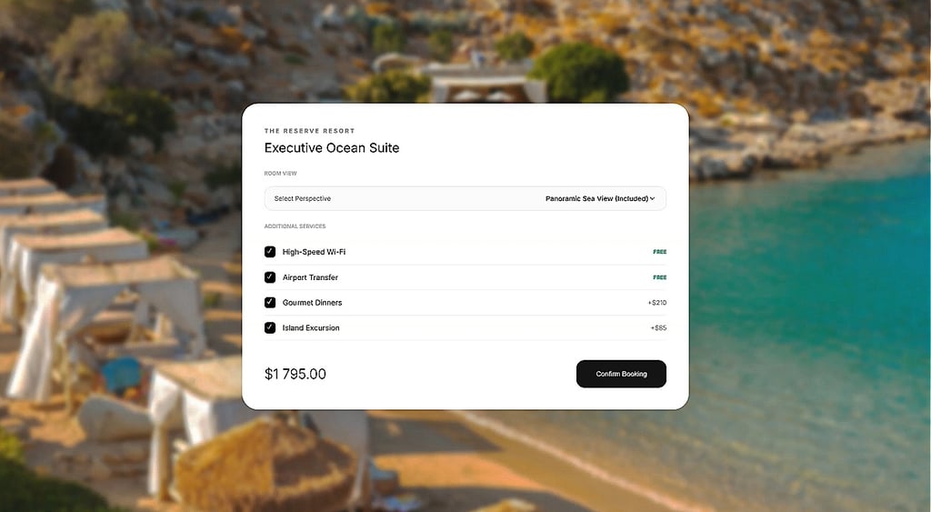 online reservation system