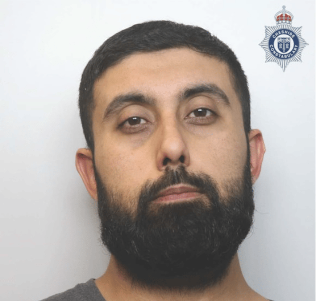 hussain criminal cheshire police