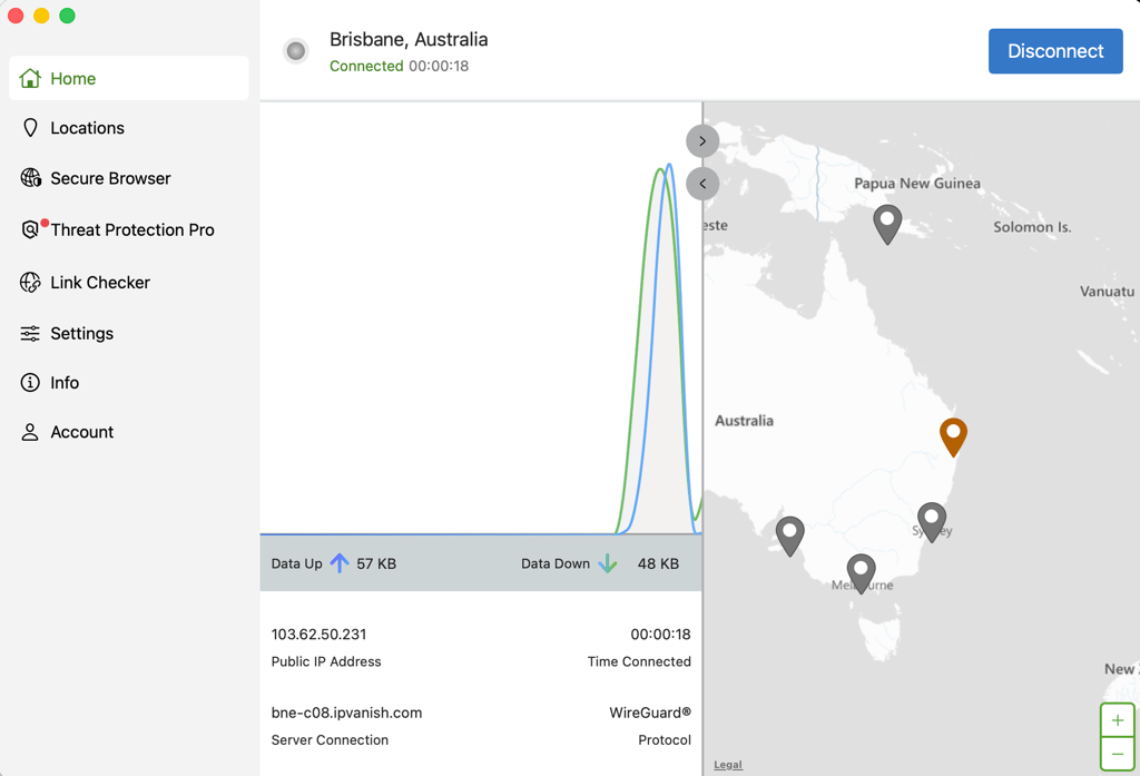 ipvanish mac australia