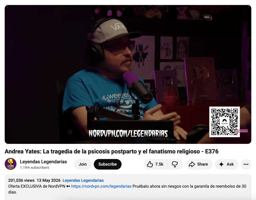 Leyendas Legendarias nordvpn code