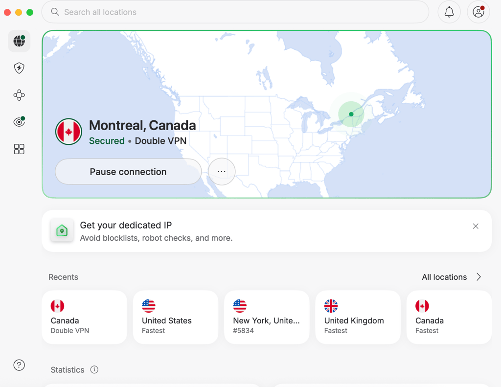nordvpn doublevpn canada