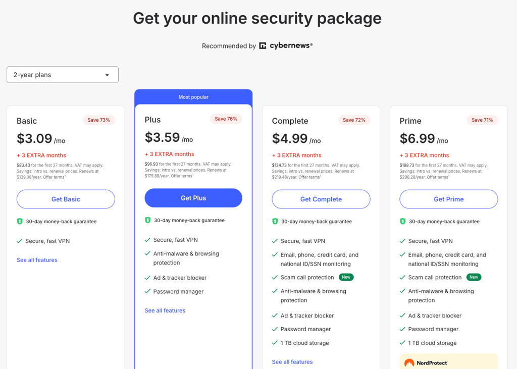 nordvpn pricing may 2026