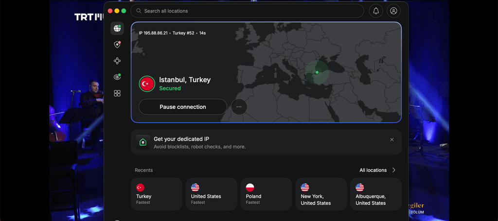 nordvpn turkish server new