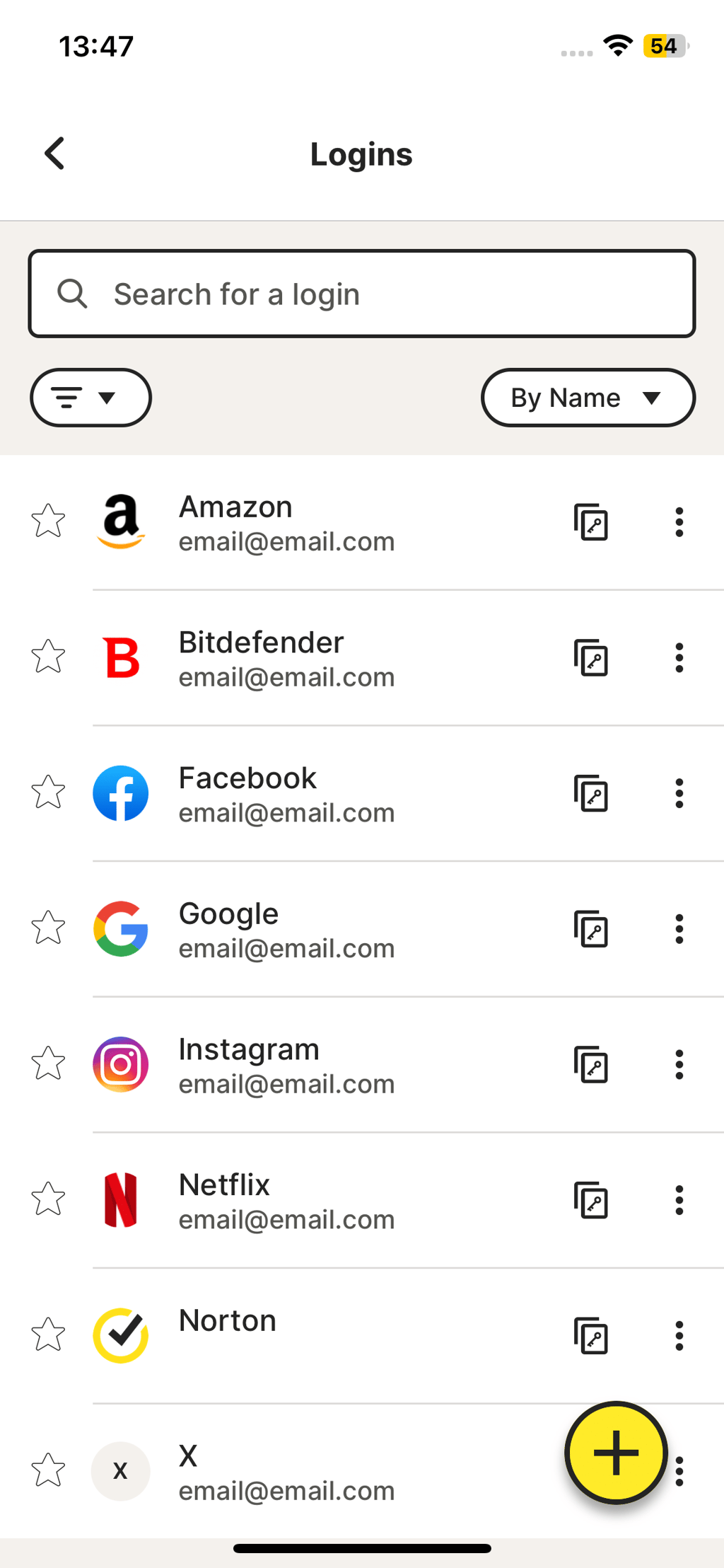 norton mobile interface new