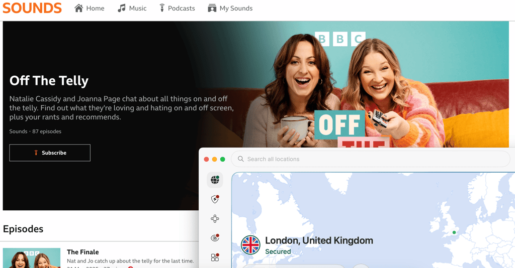 off the telly bbcsounds nordvpn