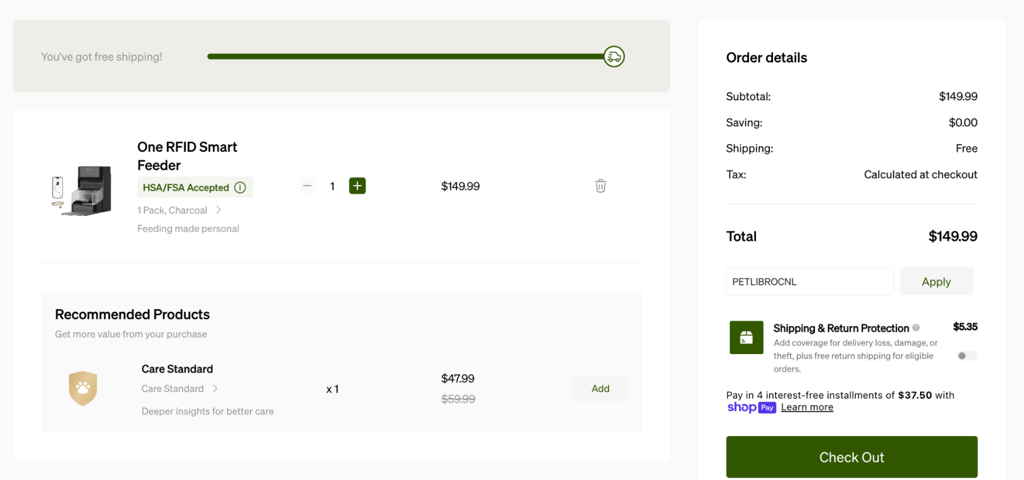 petlibro code added