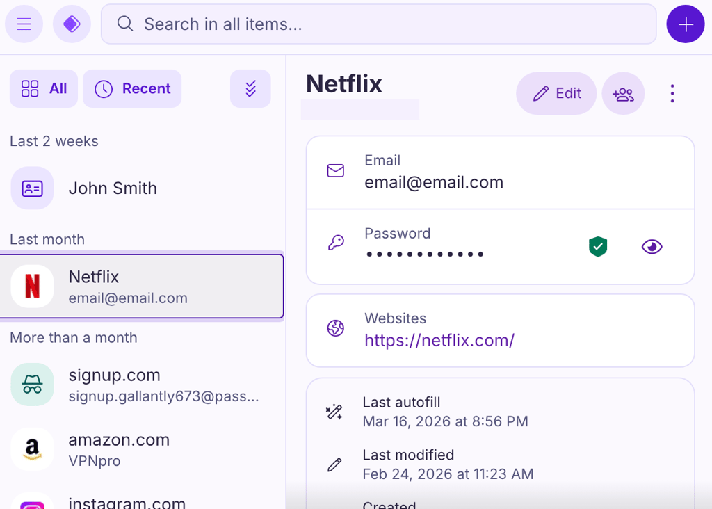 Proton Pass browser extension