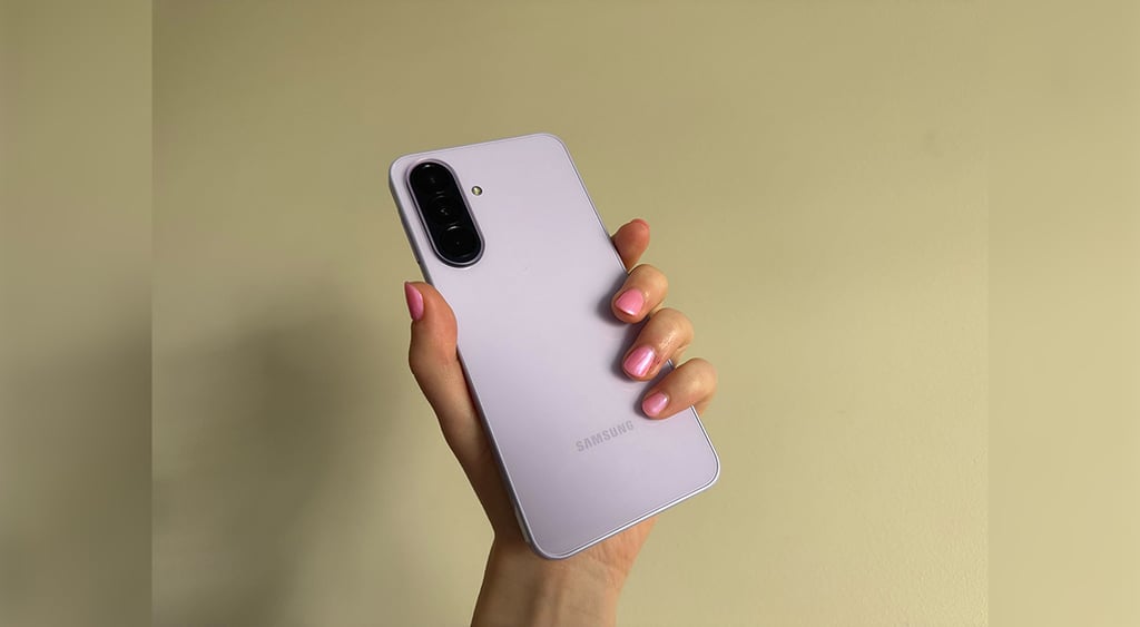 The back of Samsung Galaxy A37