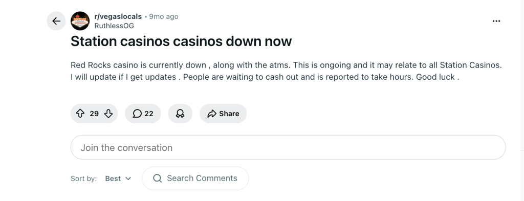 station casinos