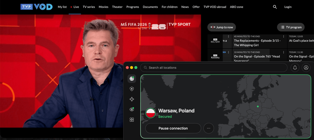 streaming vod tvp nordvpn new