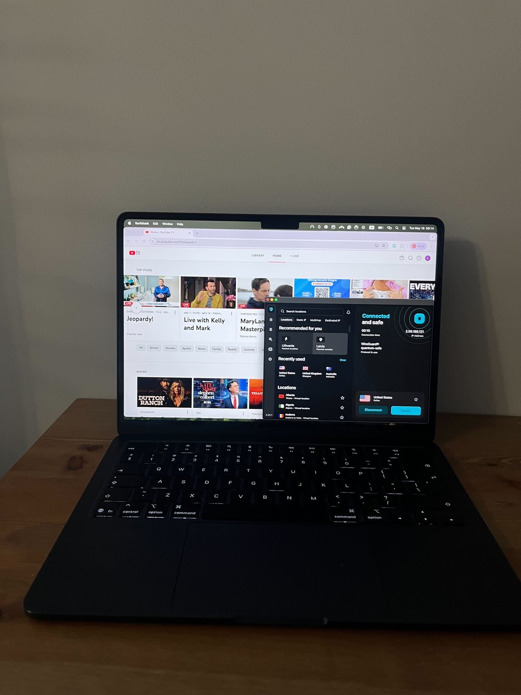 surfshark unblocking youtube tv