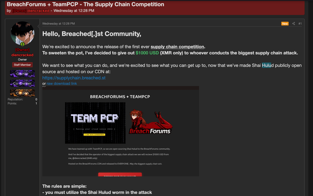 teampcp competition