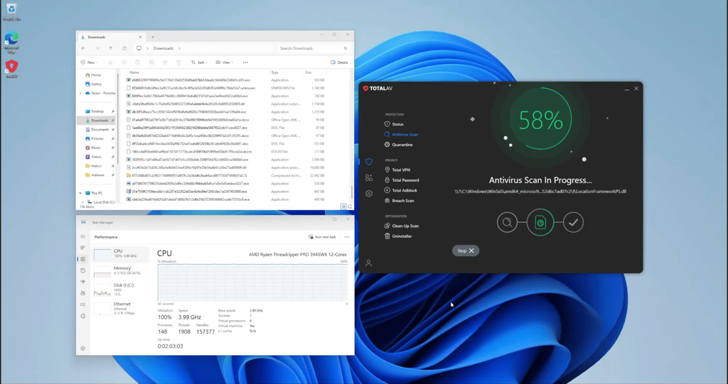 total av testing