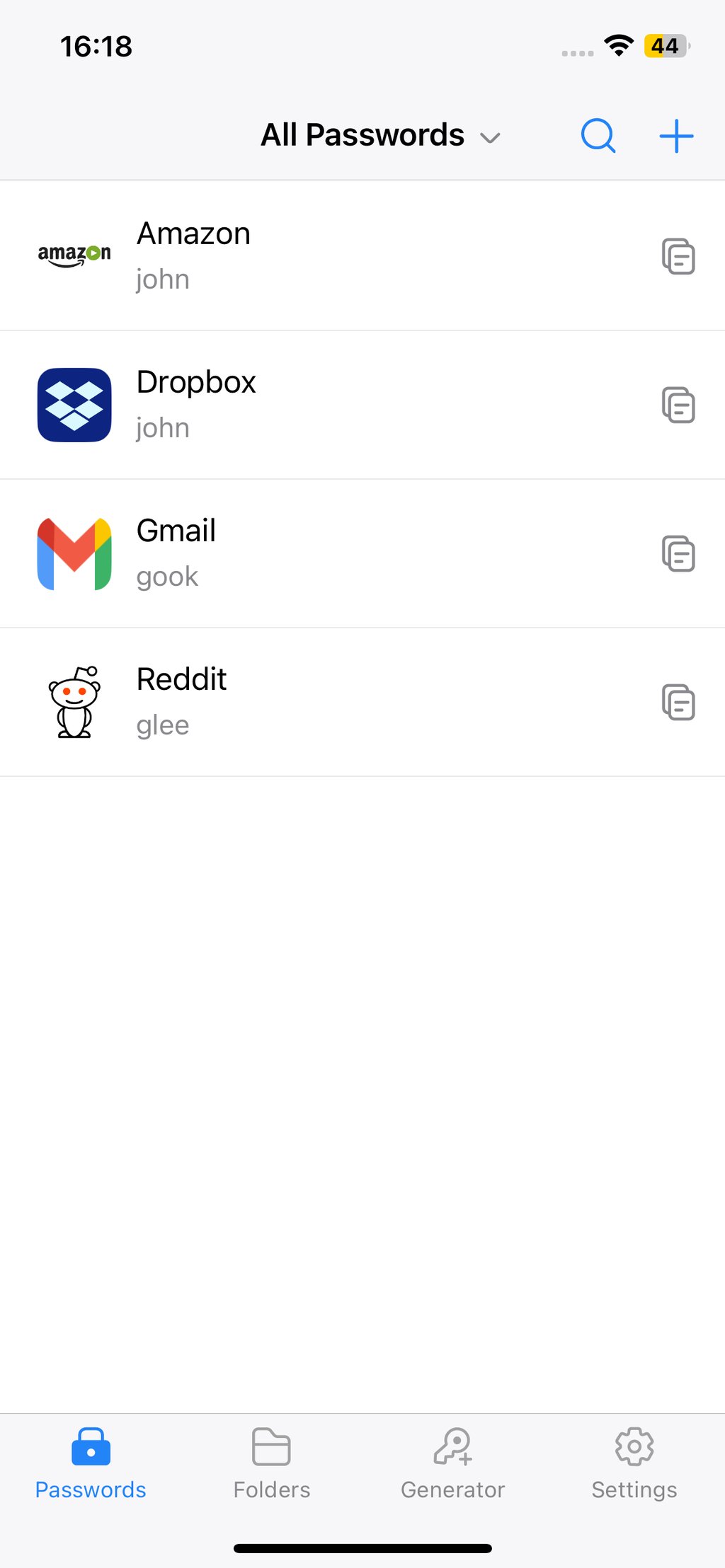 zoho mobile interface