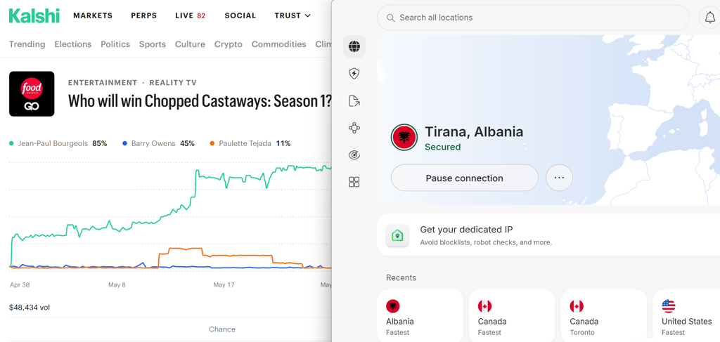 NordVPN_Kalshi_Albania