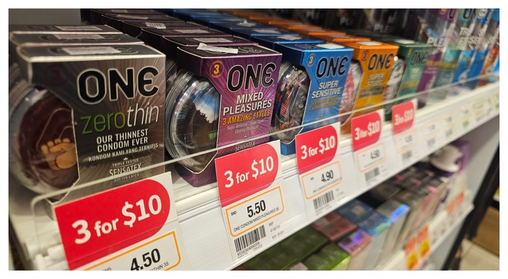 One condoms in store
