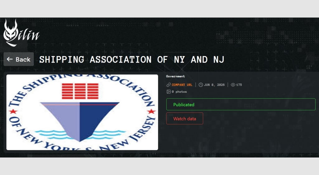 Qilin NY/NJ Shipping Association post