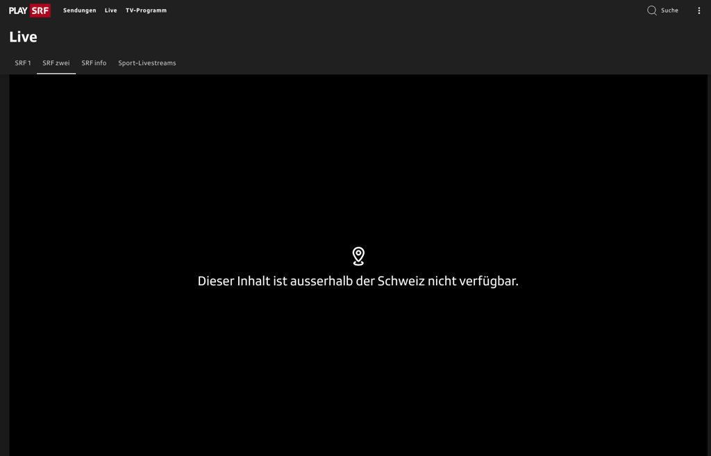 SRF blocked