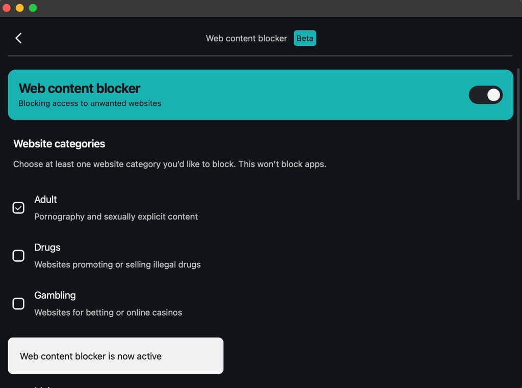 Surfshark ui 1
