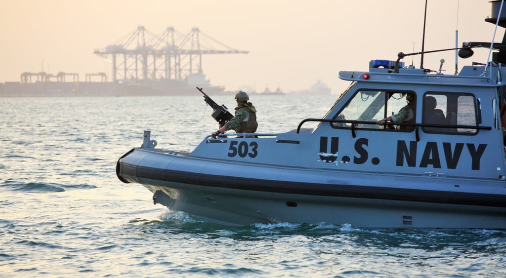US Navy boat
